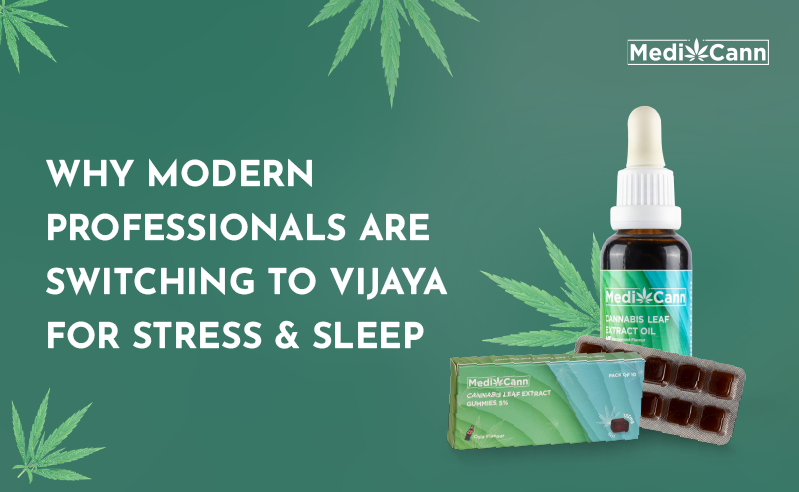 Why Modern Professionals Are Switching to Vijaya for Stress & Sleep