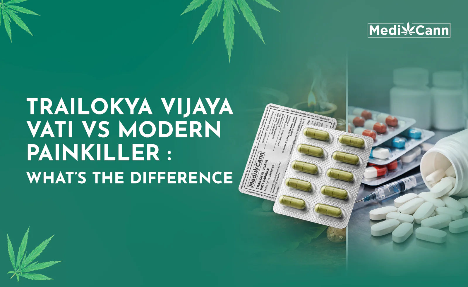 Trailokya Vijaya Vati vs Modern Painkiller: What’s the Difference?
