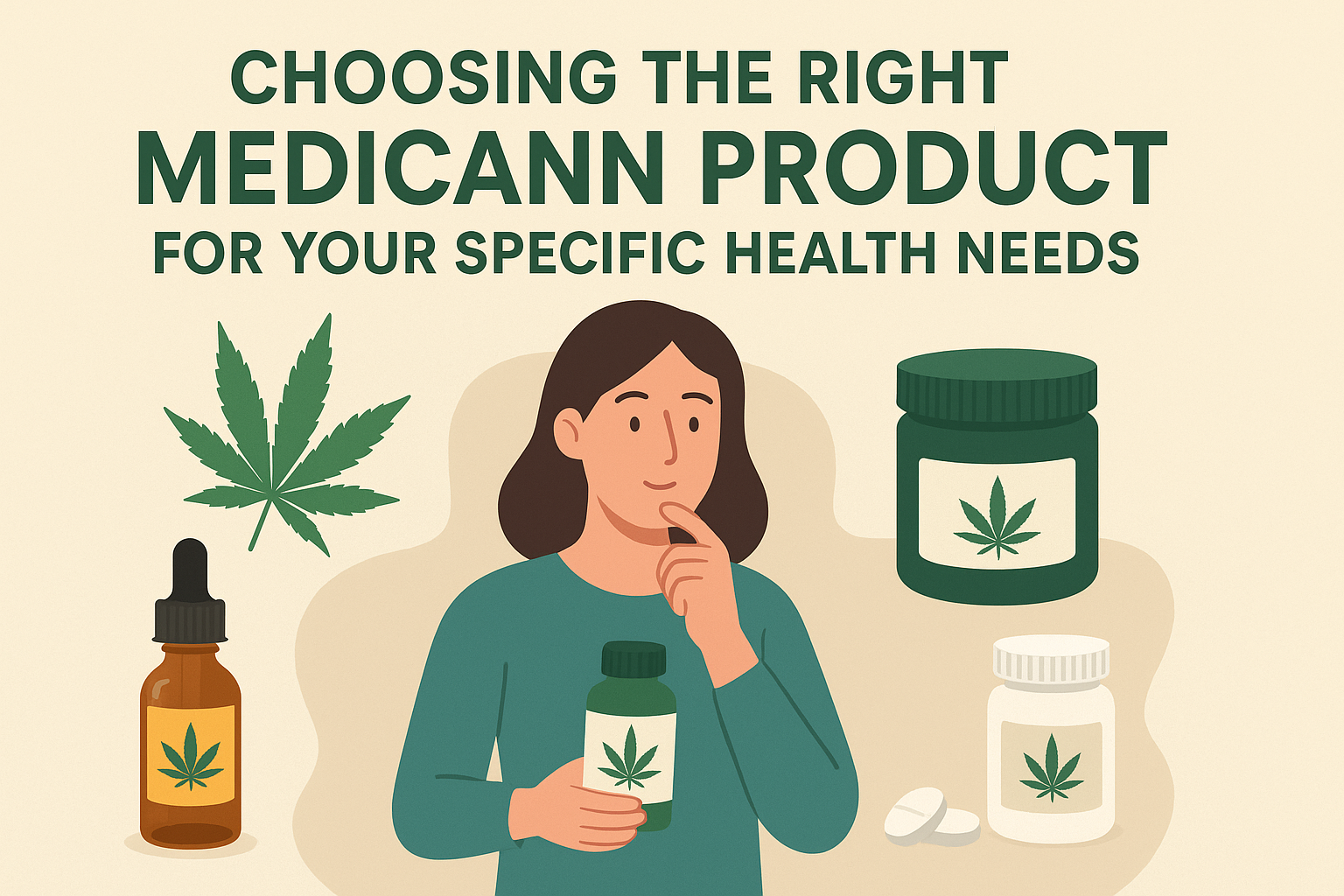Choosing the Right Medicann Product for Your Specific Health Needs