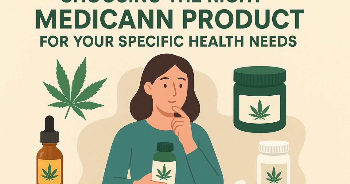 Choosing the Right Medicann Product for Your Specific Health Needs