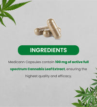 Cannabis Leaf Extract Capsule - 100mg