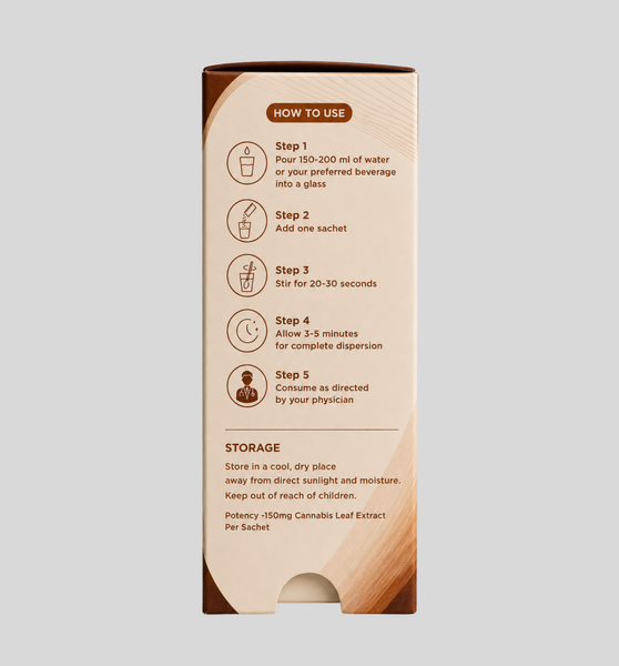 Cannabis Leaf Extract Capsule 100mg – Size and Packaging Details