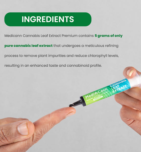 Cannabis Leaf Extract Premium - 5 grams