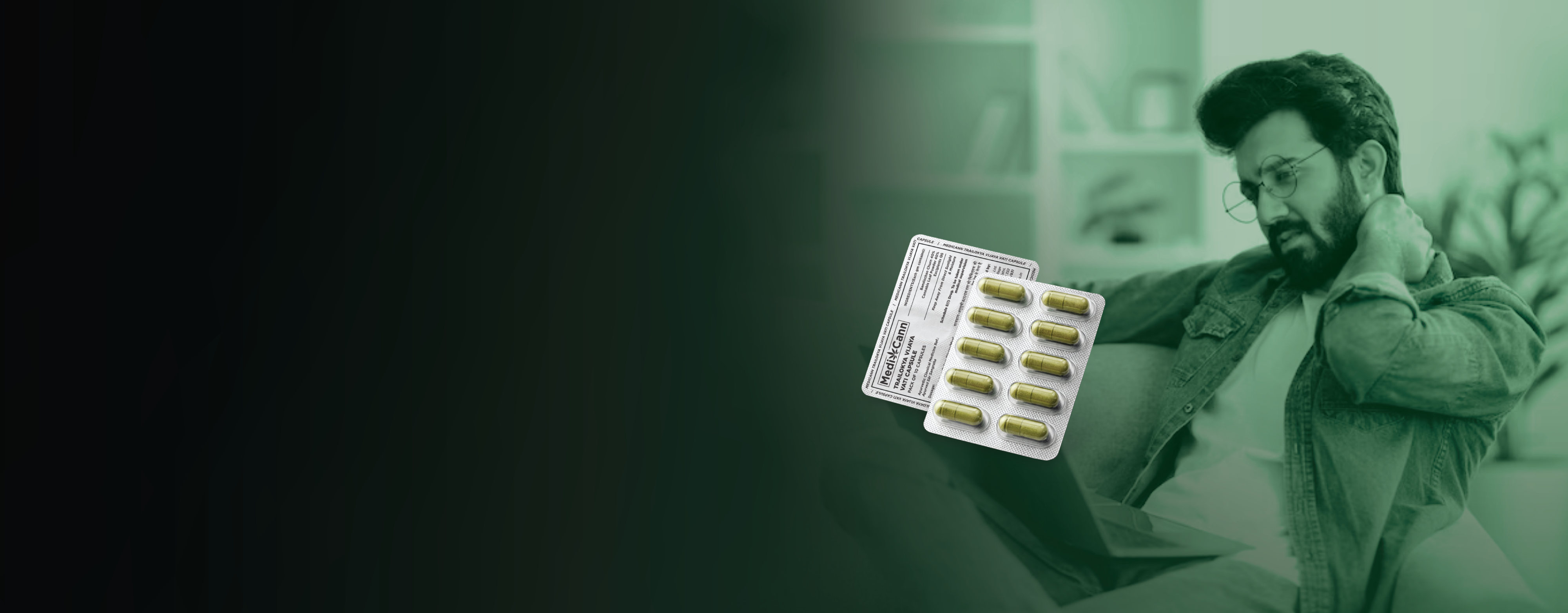 Everyday Pain & Recover Quick Onset : Gentle on Digestion •100 % Natural