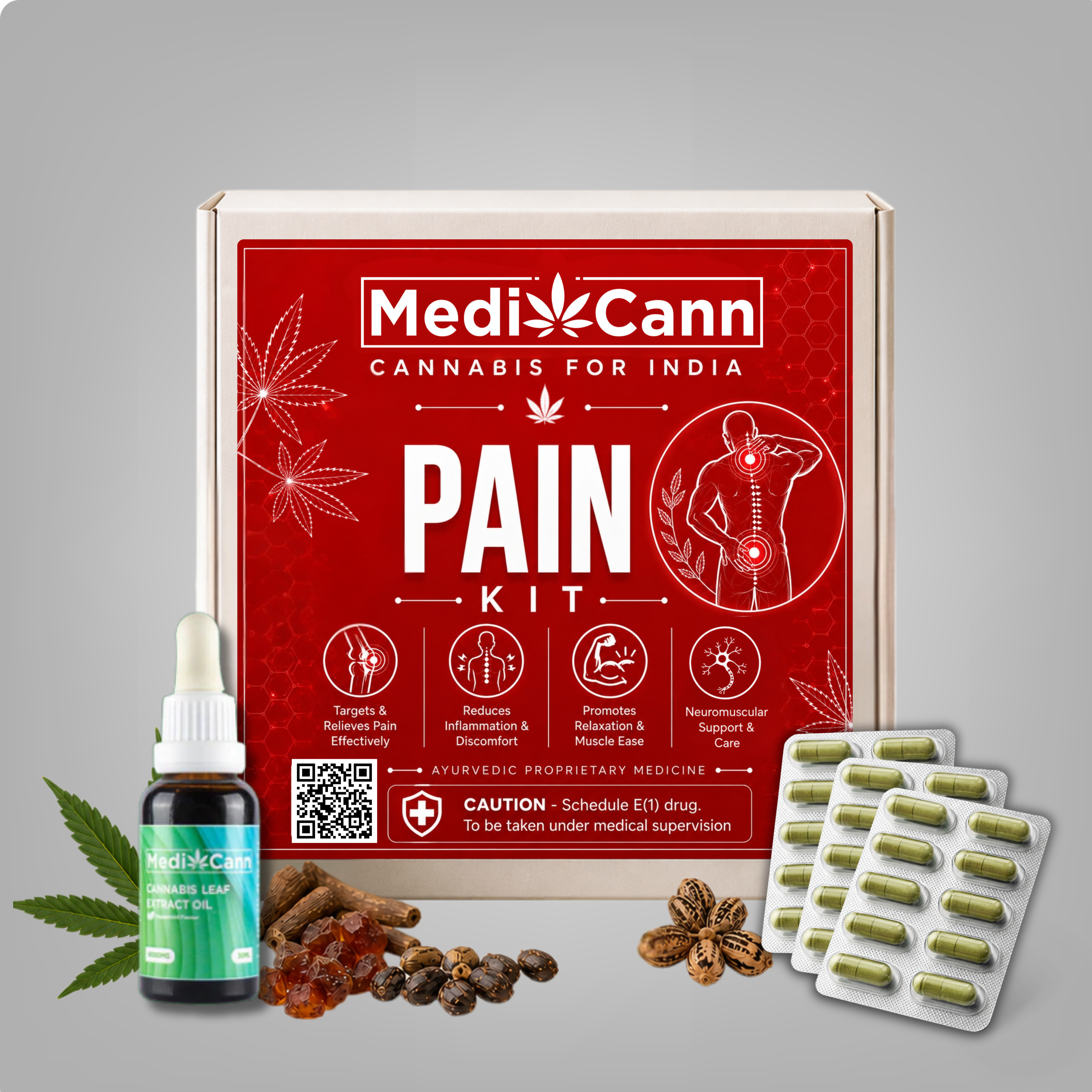 Medicann Pain Relief Kit
