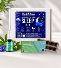 Medicann 10-Day Sleep Kit — Ayurvedic Cannabis Sleep Protocol India