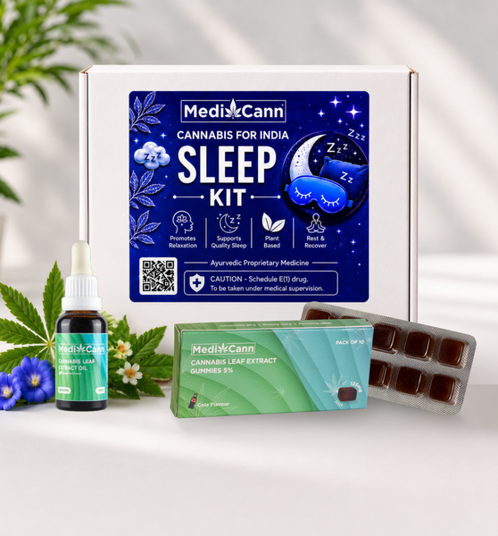 Medicann 10-Day Sleep Kit — Ayurvedic Cannabis Sleep Protocol India